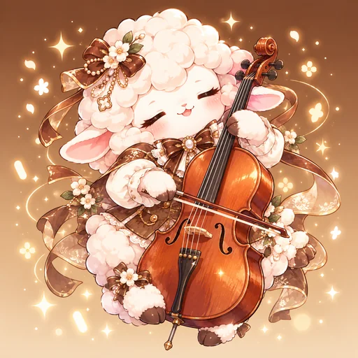 チェリスト（ヒツジ）のキャラクター