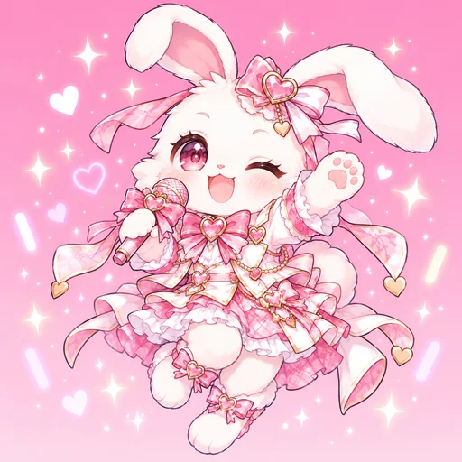 アイドル（ウサギ）のキャラクター